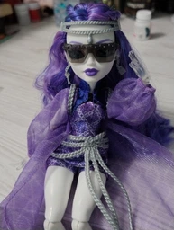 Кукла Монстер Хай Спектра Вондергейст с питомцем и аксессуарами Monster High Spectra Vondergeist Doll фото от покупателей 7