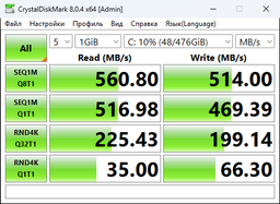 Накопичувач SSD M.2 2280 HP S750 256GB SATA III 3D NAND (16L55AA) фото от покупателей 1