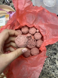Набір шоколадних півоній Жу-жуshop із пудрою малини 300г