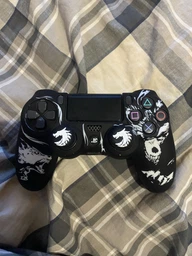 Якісний захисний силіконовий чохол BearWolf (Blue) для геймпаду Sony DualShock (PS4) + накладки на стіки фото від покупців 2