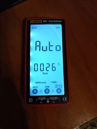 Цифровой мультиметр тестер ANENG 681 Red фото от покупателей 2