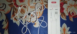 Кабель USB XO NB103 2.1A Quick Charge Micro 1m прогумований black