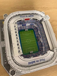 3D пазл стадион (конструктор стадион) Real Madrid (Santiago Bernabeu) с подсветкой