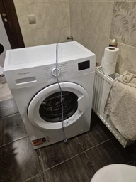 Пральна машина Indesit фронтальна, 6кг, 1000, A+++, 44.6см, дисплей, пара, інвертор, білий фото от покупателей 11