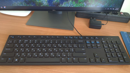 Клавіатура дротова Dell Multimedia KB-216 USB (UKR/ENG/RUS) (580-AHHE)