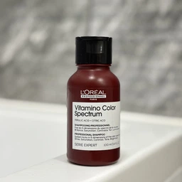 Профессиональный шампунь L'Oreal Professionnel Serie Expert Vitamino Color Spectrum Professional Shampoo для сияющего блеска и сохранения 5 измерений цветового спектра после окрашивания волос 300 мл (3474637268527) фото от покупателей 4
