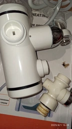 Проточный водонагреватель с душем Delimano RX-018 нижнее подключение с мгновенным нагревом, кран-бойлер фото от покупателей 1