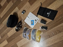 Окуляри спортивні RockBros Polarized UV400 5 лінз велосипедні Чорний (WE050411) фото від покупців 7