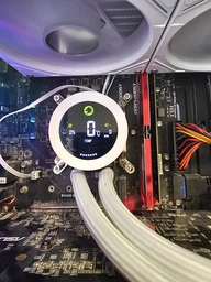 Система жидкостного охлаждения Gamemax IceBurg 240 Digital WH фото от покупателей 15
