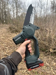 Аккумуляторная пила по дереву Metabo MS 18 LTX 15 + картонная коробка (600856850) фото от покупателей 1