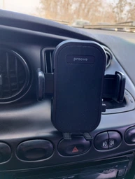 Автодержатель для телефона Proove Longway Silicone Air Outlet Car Mount Black (484060001)
