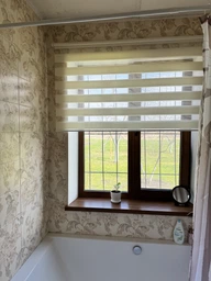 Ролета день ночь Decoharm 81x160 см Антрацит фото от покупателей 13