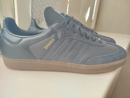 Мужские кеды низкие Adidas Samba Og IE3439 43.5 (9UK) 27.5 см Ftwwht/Ftwwht/Gum5 (4067886949331) фото от покупателей 6