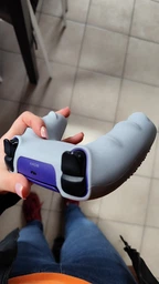 Силіконовий чохол для джойстика PS5 Dualsense камуфляжний (чорно-синій) + в подарунок накладки на стіки фото від покупців 2