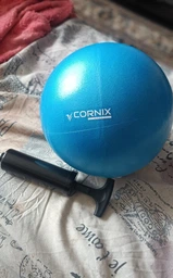 М'яч для пілатесу, йоги, реабілітації Cornix MiniGYMball 22 см XR-0371 Black фото від покупців 3