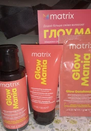 Профессиональный кондиционер Matrix Glow Mania для защиты цвета окрашенных волос 300 мл (3474637257040) фото от покупателей 5