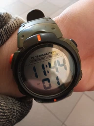 Часы Skmei Neon 10 Bar Olive Drab Будильник Дата День тижня Місяць Секундомір Тактичний годинник фото от покупателей 3