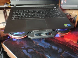 Охолоджуюча підставка для ноутбука GamePro CP770 Black фото від покупців 2