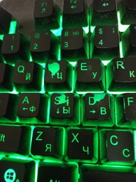 Клавіатура Maxxter KBG-UML-01-UA ігрова клавіатура, підсвічування, USB, Black, 19-keys Anti-Ghosting, метал фото від покупців 1