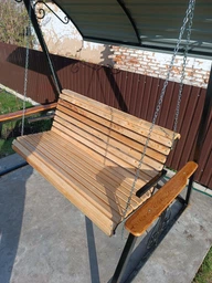 Лавочный скамеечный брус деревянный 35*60*2000 мм, ель фото от покупателей 4