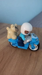 Конструктор LEGO DUPLO Town Поліцейський мотоцикл 5 деталей (10967)