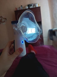 Портативный ингалятор небулайзер Mesh Nebulizer JSL-W302 фото от покупателей 10