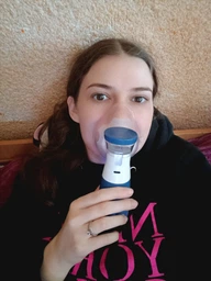Портативный ингалятор небулайзер Mesh Nebulizer JSL-W302 фото от покупателей 9