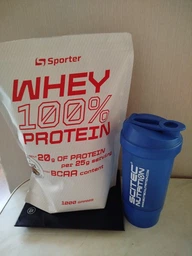 Протеїн Sporter Whey 100% Protein 1 кг Шоколад (4820249721872) фото від покупців 4