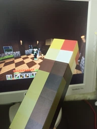 Факел Майнкрафт ночник Minecraft светильник игрушка лампа LED факел на аккумуляторе 4 цвета + в комплекте 2 тетради 12 листов фото от покупателей 1
