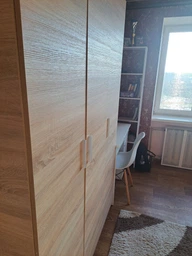 Шкаф для одежды Doros Promo Кашемир 3 ДСП 135х48х204 см (80737669) фото от покупателей 6