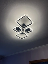 Люстра светодиодная потолочная LUMINARIA OVAL 80W 4S RC 725/423 WHITE 220V IP20, LED светильник с пультом ДУ фото от покупателей 16