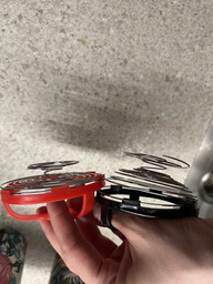 Шейкер спортивний з 2 контейнерами EasyFit Spider EF-7200 Чорний (56103063)