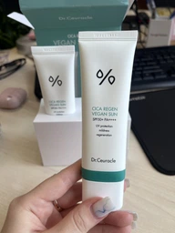 Набор солнцезащитных кремов с центелой Dr.Ceuracle Cica Regen Vegan Sun Set DUO, 2 в 1 фото от покупателей 7