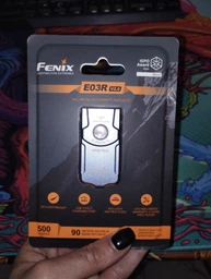 Ліхтар наключний Fenix E03R V2.0 (500 люмен, 7 режимів, USB-C), синій фото від покупців 7