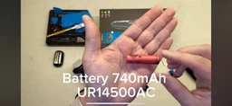 Аккумулятор Sanyo UR14500AC Li-ion 14500 740 mAh 1.52 А depacked фото от покупателей 5