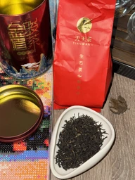 Чай чорний Цзінь Цзюн Мей (Золоті брови) TIANWANG 100г банка