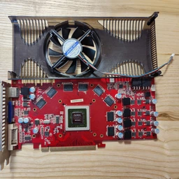 Вентилятор кулер для видеокарты Zotac Palit Gainward 4-pin GTS 450 250 NF24076B1HK-R (R128015DM GA82B2H PLA08015D12HH) (№52) фото от покупателей 3