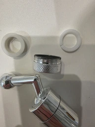 Насадка на кран аэратор на смеситель для экономии воды Lemleo Silver фото от покупателей 2
