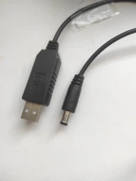 Кабель для роутера - підвищуючий перехідник USB - DC 12V 5.5x2.1mm фото від покупців 11