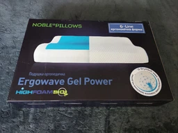 Подушка ортопедическая Noble Ergowave Gel Power 58х40х10.5 см (4820178151245) фото от покупателей 3