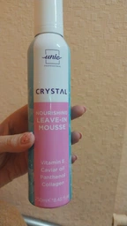 Поживний незмивний мус Unic Crystal Nourishing Leave-In Mousse 250 мл