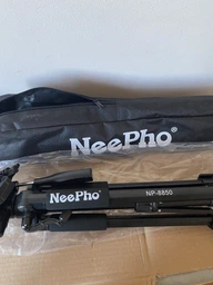 Штатив тринога NeePho NP-8850, професійний для телефону, фотоапарата, 55 -175 см, 4 коліна (NP-8850) фото від покупців 3