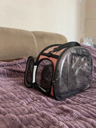Сумка переноска mini Pet прозора для домашніх тварин (кішок, собак, кроликів і ін.) (Код: IBH010B)