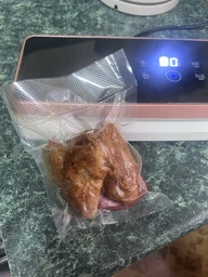 Вакууматор для продуктов сухих и влажных вакуумный упаковщик для еды бытовой домашний кухонный Vacuum Might G2H + Вакуумные пакеты 10 шт фото от покупателей 3