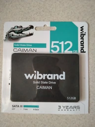 SSD накопичувач 1 TB Wibrand Caiman NVMe (WIM.2SSD/CA1TB) фото від покупців 1