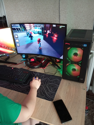 Монитор 27" MSI G271CQP E2 -- VA 1000R QHD (2K) / 170Hz / 1ms / 8-Bit + FRC / sRGB 110% / Adaptive-Sync / G-Sync Compatible / HAS / Console Mode фото от покупателей 8