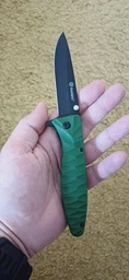 Карманный нож Ganzo G620g-1 Green-Black фото от покупателей 5