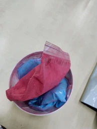 М'яч для Гендер Паті. Пластиковий футбольний м'яч з фарбою. Gender Reveal Party. фото від покупців 1