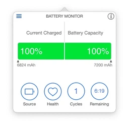 Аккумулятор для ноутбука Apple A1405 MacBook Air 13" A1466 (2012) 7.4V Black 7200mAh OEM фото от покупателей 1