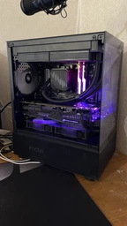 Корпус 1stPlayer Mi2-A-BK-2F7R-1F7 Black фото от покупателей 3
